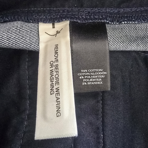 NWT Ann Taylor Loft Womens Dark Wash Bootcut Jeans Belt Loops Sz 2 27.5 Inseam - Picture 13 of 16